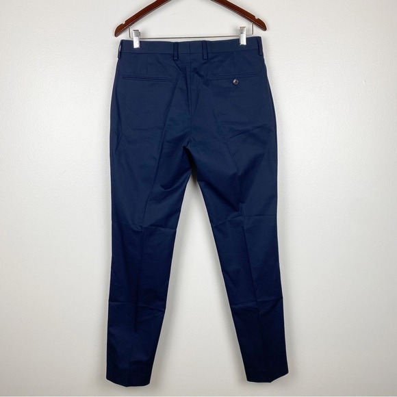 J. Crew Men's Slim-Fit Thompson Chino Suit Pants Navy Size 30x32 NWT - Picture 6 of 12